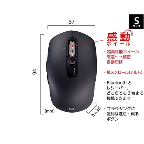 感動ホイールマウス Bluetooth・