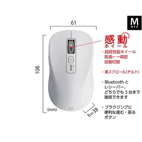 感動ホイールマウス Bluetooth・