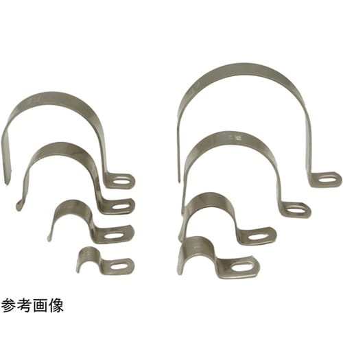 304ステンレス 片サドルバンド 厚型