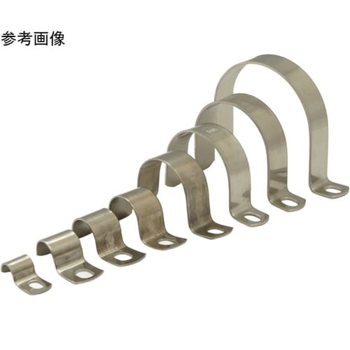 304ステンレス 片サドルバンド 厚型