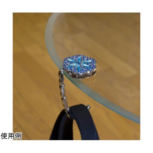 ディアバックハンガーブルーフラワー DB