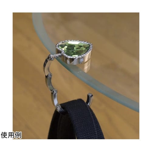 ディアバッグハンガー グリーンハート D