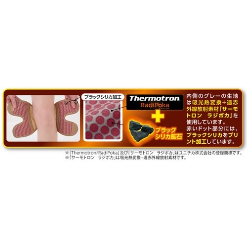 藤本式 遠赤外線ひざサポーター ベージュ
