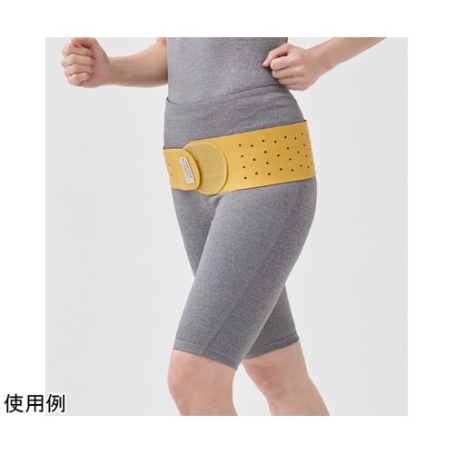 しっかりサポート生ゴム骨盤ベルト ベージ
