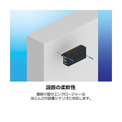 ギガビット60W PoE++インジェクタ