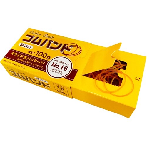 ゴムバンド スライド式パッケージ 100