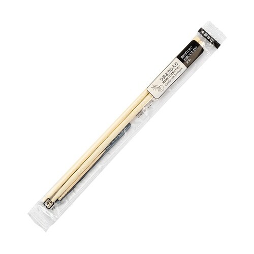 割箸 GV竹丸箸ECO OP完封箸 8寸
