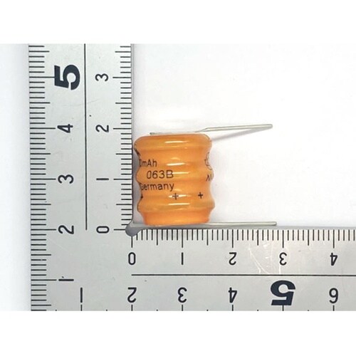 Ni−MH充電池 3.6V 70mAh