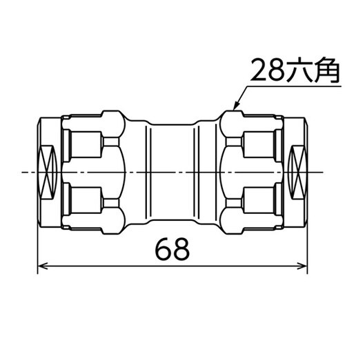 特厚カポリパイプW専用継手・保温材セット