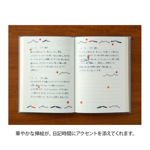 日記 ソフト お出かけ柄 1270500