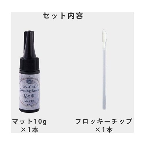 UV−LEDコーティングレジン 星の雫【