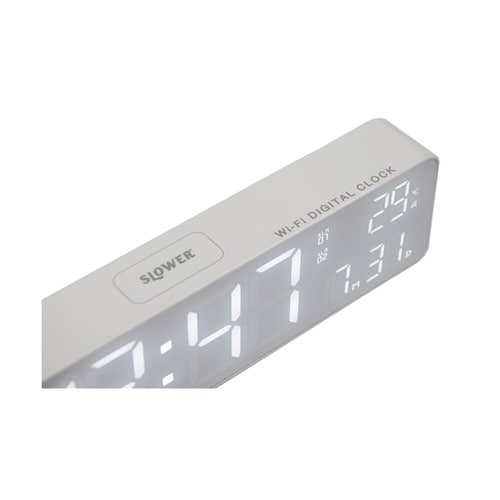 置き時計 LED Wi−Fi カレンダー