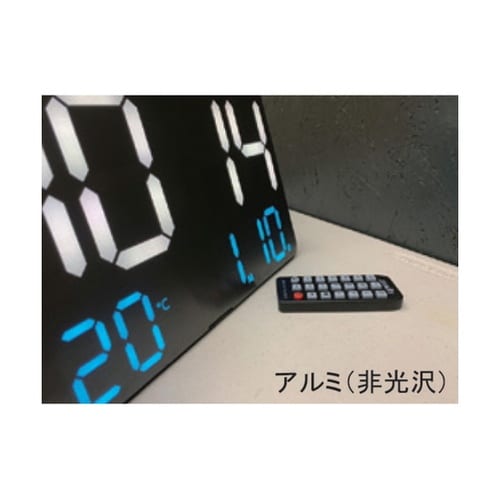 置き時計 LED デジタル時計 リモコン