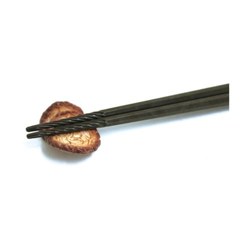 箸 すべらせん箸 上 箸置きセット チャ