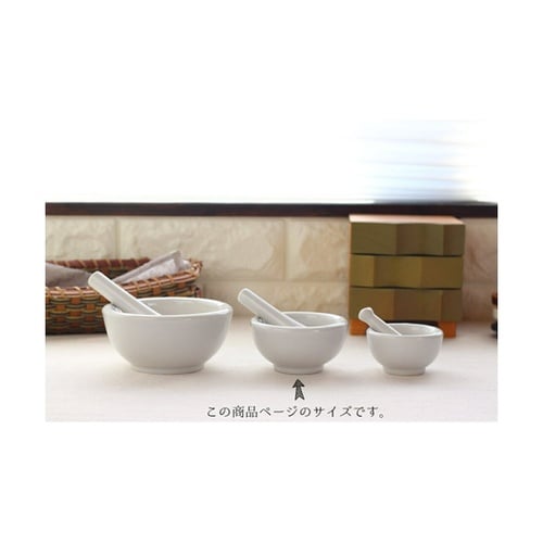 乳鉢セット M 110mL 磁器 日本製