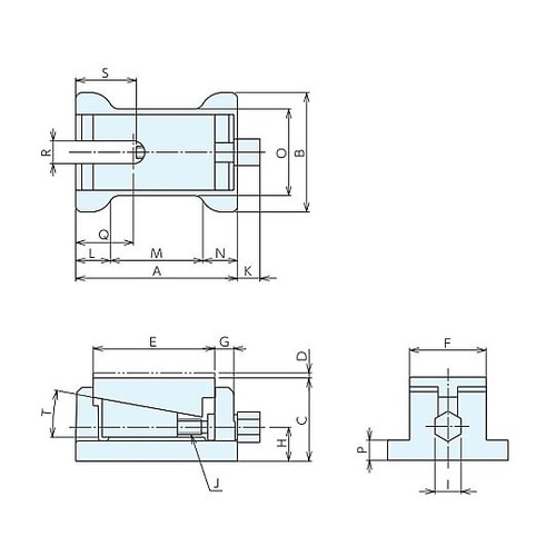 レベリングブロック C型 C1ED