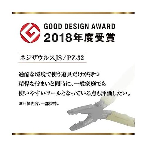 160mm ねじプライヤー (ネジザウル