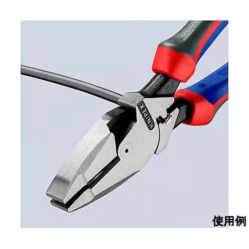 240mm 電工ペンチ (グリップ・圧着