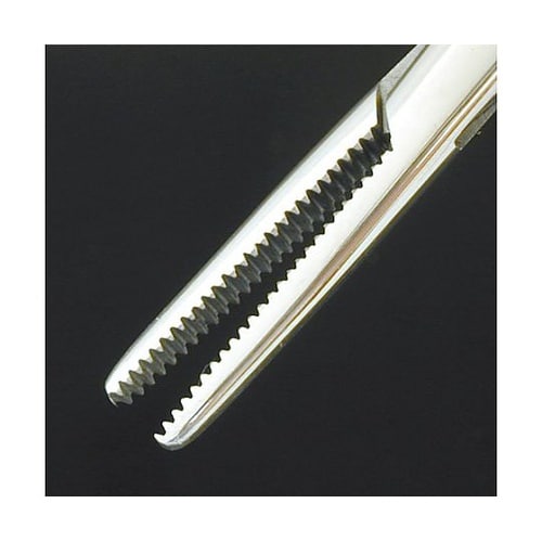 125mm ロックピンセット (直/ステ