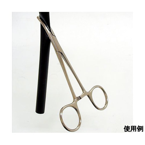 125mm ロックピンセット (直/ステ