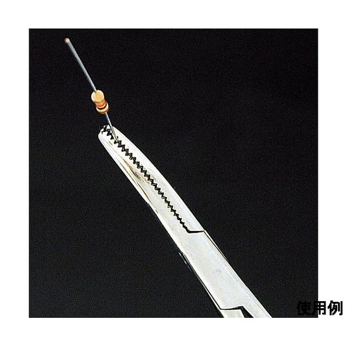 125mm ロックピンセット (直/ステ