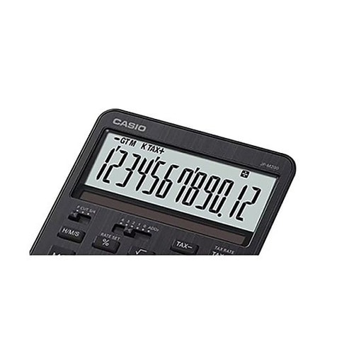 12桁 計算機 (ブラック) EA76