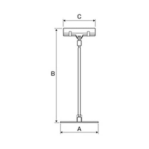 250x100mm クリップスタンド E