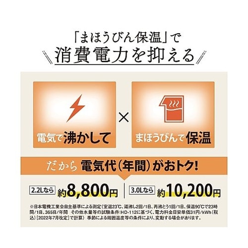 AC100V/905W/2.2L VE電