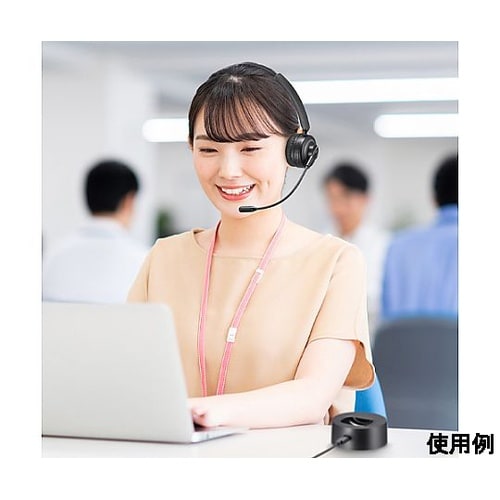 ヘッドセット (ワイヤレス/クレードル付