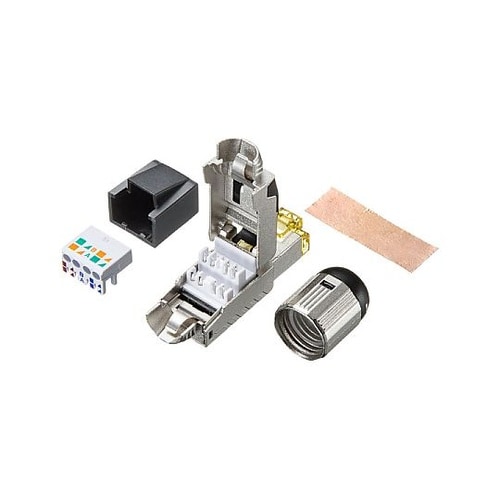 LANケーブルコネクター (CAT6A対