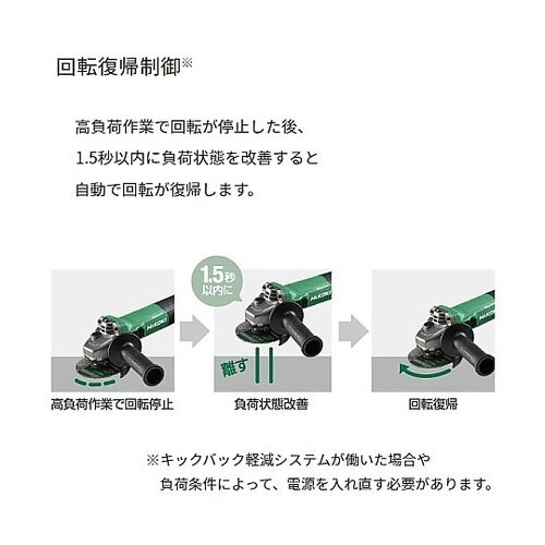 125mm/1600w 電子ディスクグラ