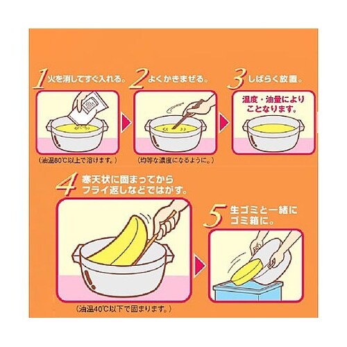 500g 廃油処理用固化剤 (20袋)