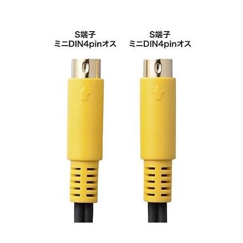 5.0m ビデオケーブル (S端子)
