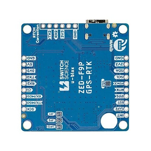 ZED−F9P−05B搭載GPS−RTK