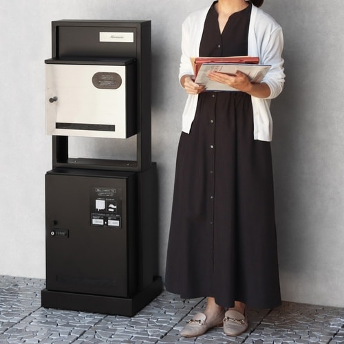 門柱型宅配ボックス付ポスト Franca