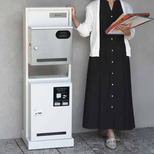 門柱型宅配ボックス付ポスト Franca