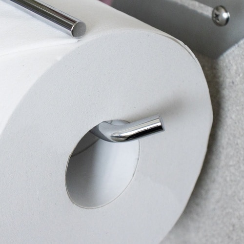 ステンレストイレットペーパーホルダー T