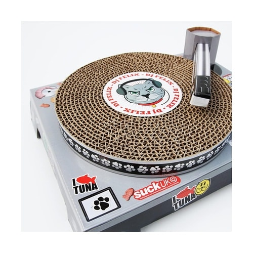 爪とぎ キャットスクラッチャー DJ 猫