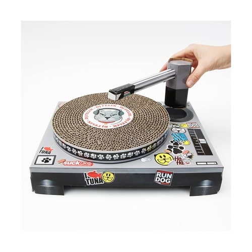 爪とぎ キャットスクラッチャー DJ 猫