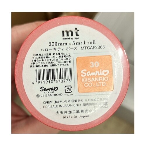 CASAフリース ハローキティ ポーズ