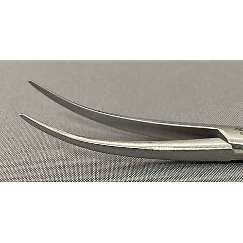極細剥離鉗子 15cm 弱弯 スムース