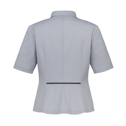 オーバーブラウス 半袖 レディース 制服