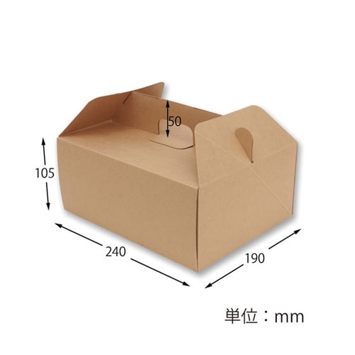 食品箱 ネオクラフト キャリーボックス