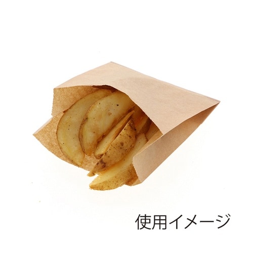 NF(ノンフッ素)耐油ポテト袋 S 未晒