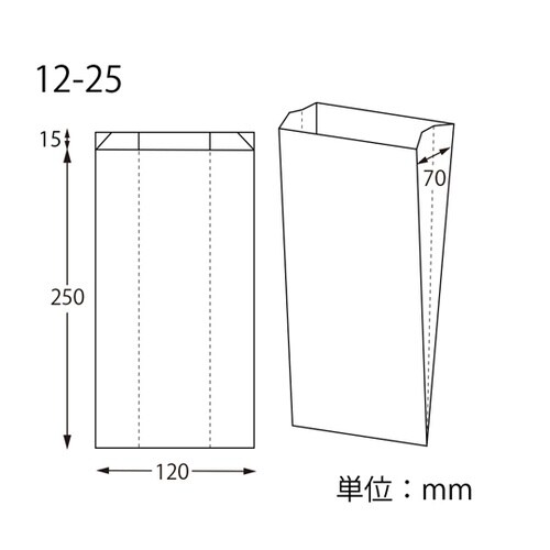 NF(ノンフッ素)耐油ガゼットパック 1