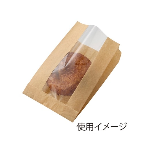 NF(ノンフッ素)窓付耐油ガゼットパック