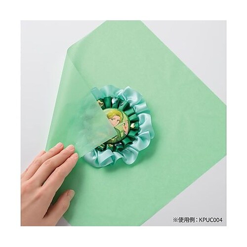 推し色薄葉紙グリーン 1パック(5枚入)