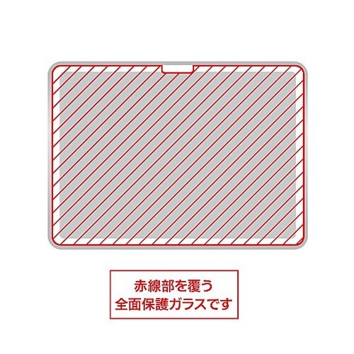 iPad10.9用ガラスフィルム指紋防止