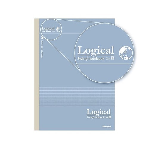 ロジカルノートB5アースカラーA罫5P