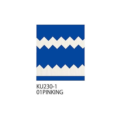 クラフトはさみ 01PINKING KU